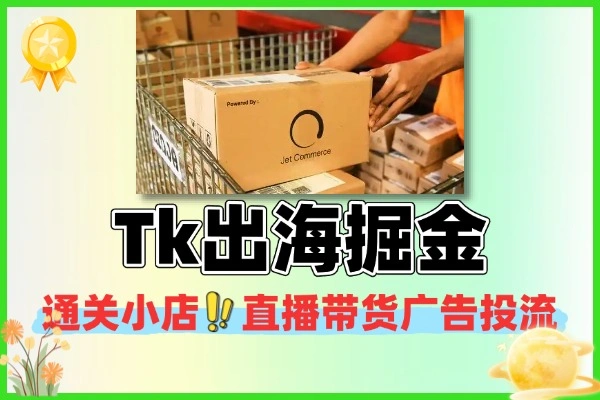 Tk 出海掘金技巧 小店运营直播带货广告投流