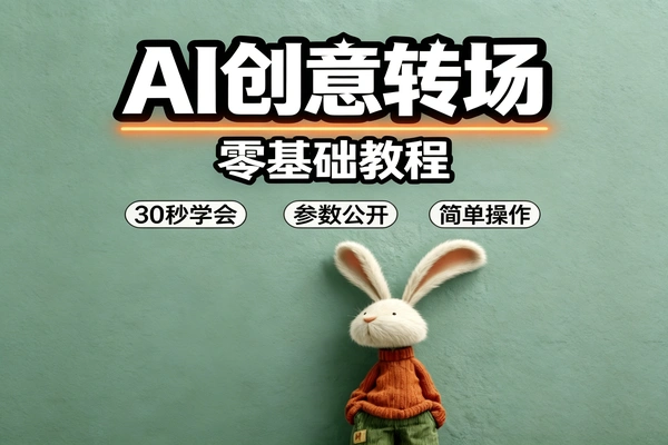 视频氛围感提升,AI创意转场特效实操教学