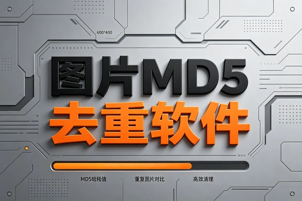 图片MD5去重软件,批量处理防同质化