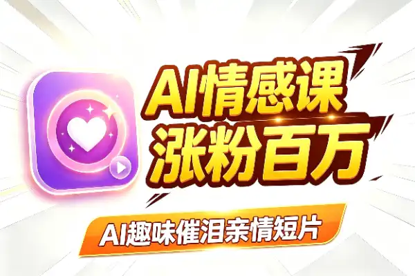 靠AI情感短片涨粉百万?这套爆款拆解思路值得看看