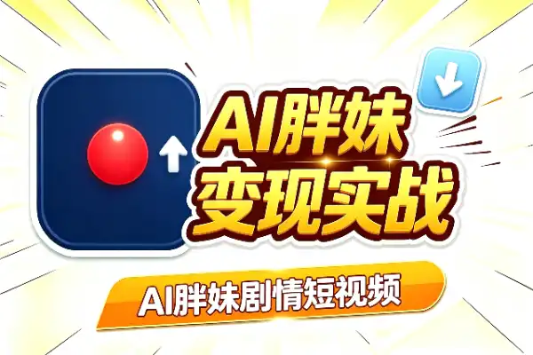 AI胖妹剧情短视频:制作与变现实战