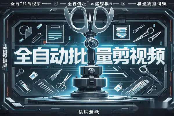 【易剪媒】AI全自动批量剪视频Deepseek版，高效视频制作新选择！【安卓版本】
