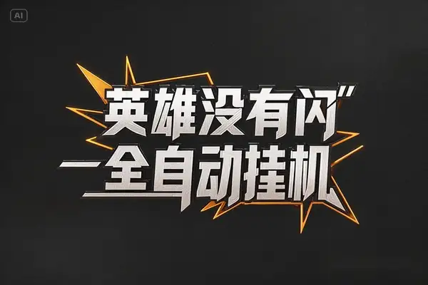 英雄没有闪全自动挂机项目，单窗口日收益30+！挂机脚本+教程全攻略