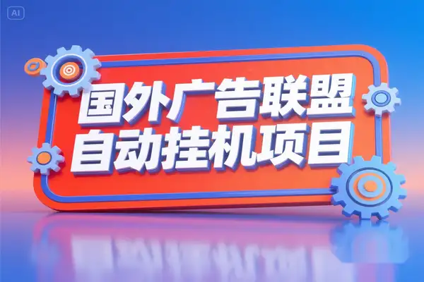 国外广告联盟全自动挂机项目！多平台横幅广告脚本实操攻略（附永久脚本教程）