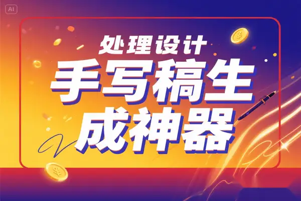 免费在线生成逼真手写稿神器 – 专业文档转手写图片工具【在线工具】