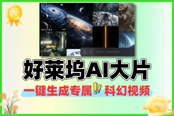 好莱坞 AI 大片 一键生成你的专属科幻大片