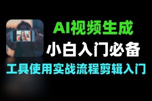 AI视频小白入门必学