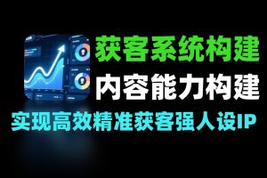 2026获客系统搭建：从内容基本功到强IP品牌