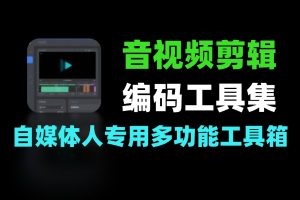 音视频剪辑去字幕图片美化文本处理编码工具箱