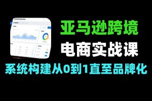 从零到品牌 亚马逊跨境实战课程