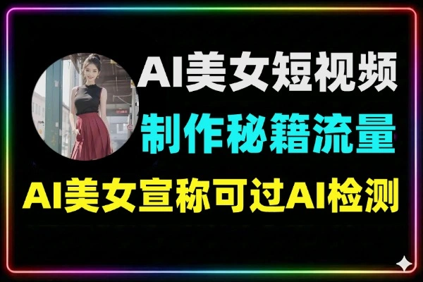 AI美女短视频秘籍：小红书抖音流量解锁技巧
