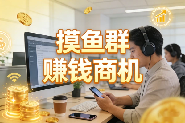 摸鱼群赚钱商机 新手可操作的零成本玩法