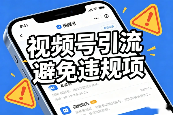 视频号引流私域方法 超低违规率必看