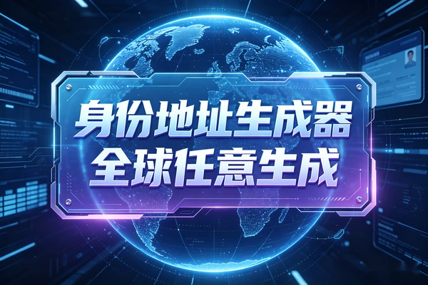 全球地址和身份生成器 支持20+国家地区