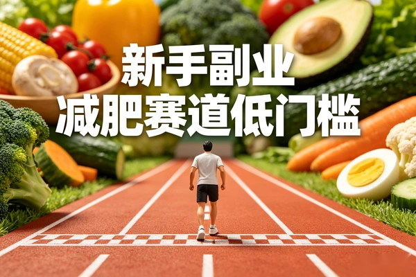 减肥赛道新手副业 低门槛零压力起步