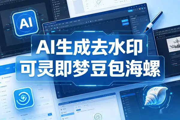 豆包海螺AI去水印 可灵即梦使用技巧