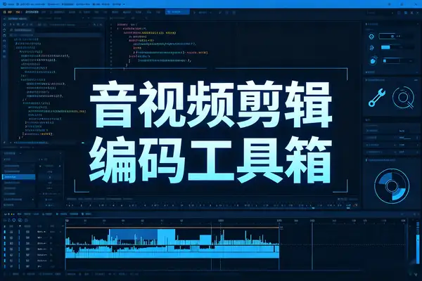 自媒体专用 音视频剪辑图文编码全能工具箱