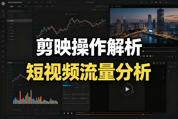 短视频流量密码 剪映操作全解析教程