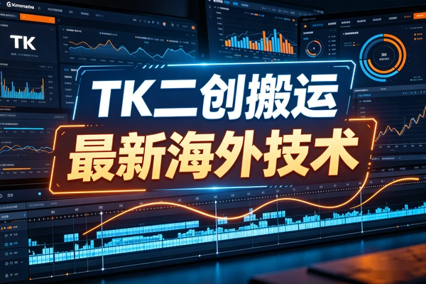 海外TK二创搬运技术 短视频实操教程（最新版）