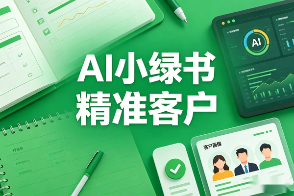 AI小绿书实操 2个月1112精准客户+5.9万签单