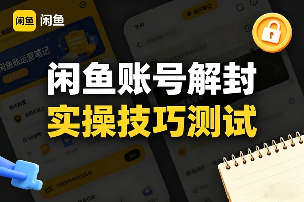 闲鱼违规解封技巧