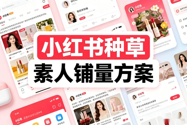 小红书品牌种草 笔记排名+素人铺量 实操方案