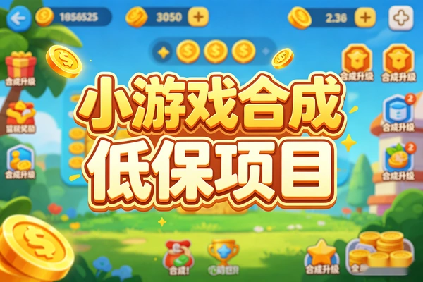 每日分红低保项目 招财猫小游戏合成玩法