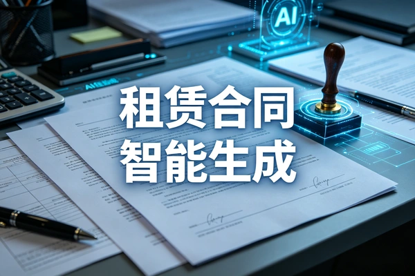 一键生成租赁合同 通用智能生成器 自用便捷