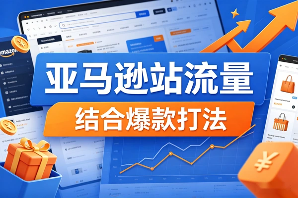 亚马逊站内外流量结合 爆款打造实操打法