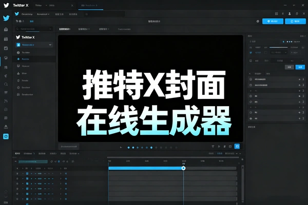 推特X封面快速制作 这款生成器值得收藏