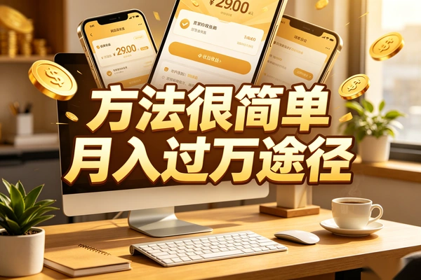 5个能月入过万的途径 方法虽“恶心”但高效