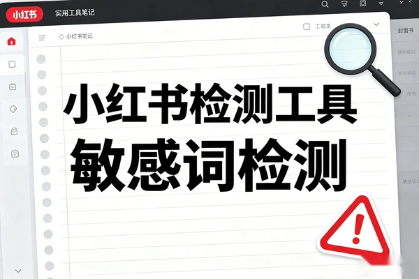 小红书文案敏感词检测工具