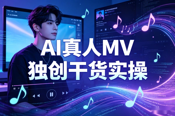 2026实操干货 教你搞定AI真人MV
