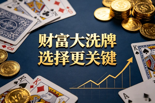 面对财富大洗牌 如何选、怎么努力才不内耗