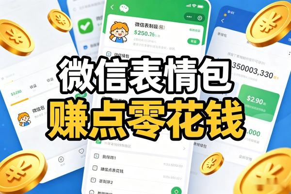 小白副业首选 微信表情包制作 赚点零花钱