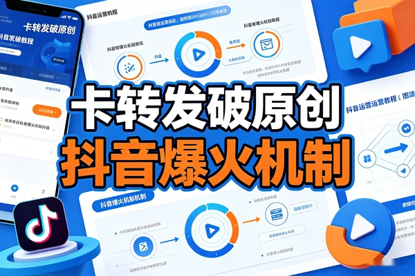 抖音爆火卡转发技术，突破原创机制，想试速测