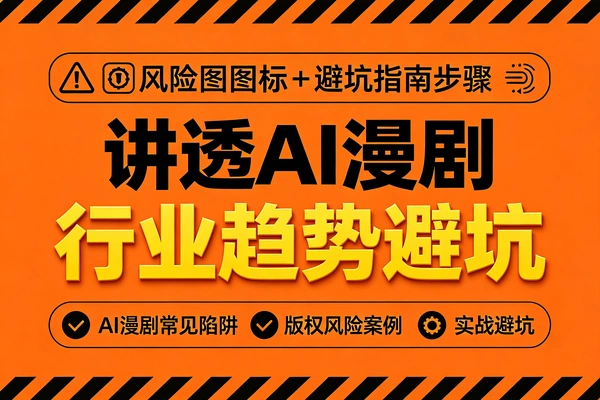 新手做AI漫剧靠谱吗？实操教程与行业分析