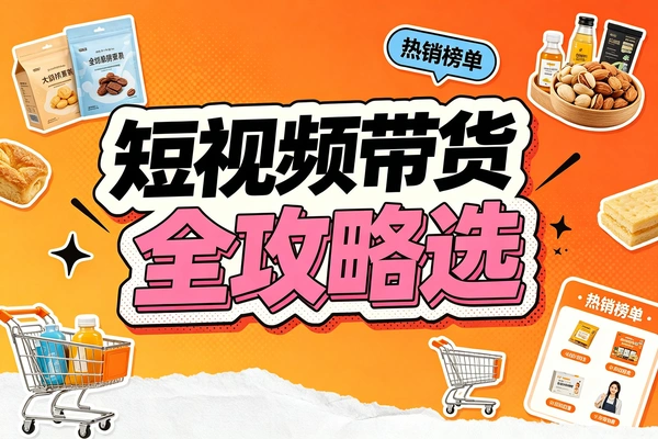 短视频带货全套攻略，选品剪辑投流多平台运营玩法
