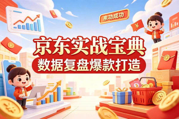 2026京东实战宝典，数据复盘精准打造店铺爆款