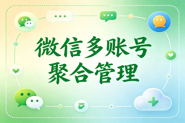 微信多账号聚合管理工具，一站式多号统一管控
