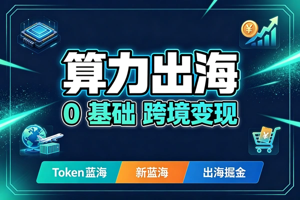 Token需求持续激增，算力出海成为零基础跨境创业新蓝海