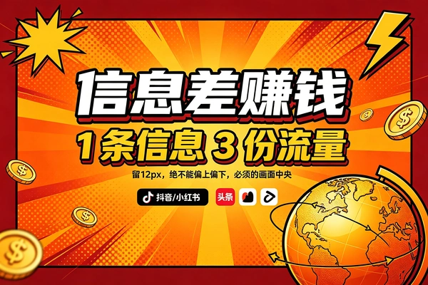 海外信息差赚钱真相：绝非无脑复制粘贴就能变现